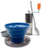 GSI Pourover Java Kaffee-Set (blau)