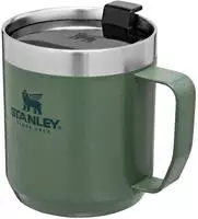 Stanley Everyday Camp Mug Thermobecher isoliert 0,35 Liter Hammertone Green -