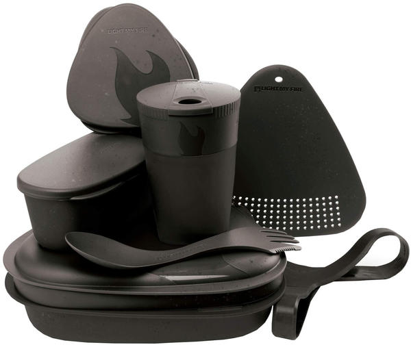 Light My Fire MealKit Bio 8tlg schwarz