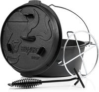 Dutch Oven Do9px, 9,0 L Premium Gusseisen Kochtopf, Gusstopf - Bbq-toro