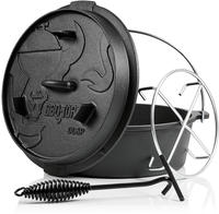 Dutch Oven 7,3 L Premium Gusseisen Kochtopf Gusstopf - Bbq-toro