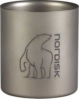 Nordisk Titanium Mug Double-Wall Becher 220ml
