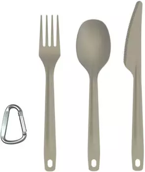 Origin Outdoors Besteckset aus Titan 3-teilig