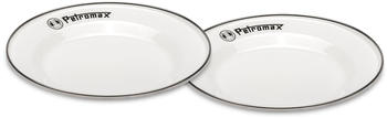 Petromax Emaille Teller (2er Set) 18cm weiß