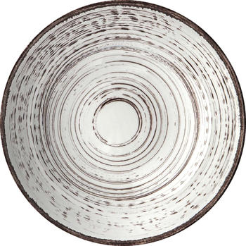 Brunner Outdoor Suppenteller 21cm weiß/braun