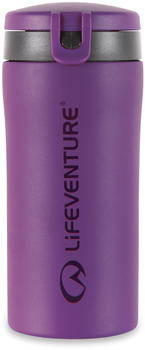 Lifeventure Flip-Top Thermal Mug 300ml Purple