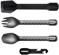 Gerber 453134, Gerber - Bestecktool ComplEAT - Besteck grau/schwarz