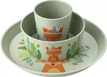 Koziol Geschirrset Connect 3er-Set AFRICA, organic yellow Koziol Geschirrset Connect 3er-Set AFRICA, organic yellow