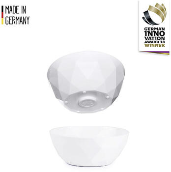 Silwy Super-Magnet-Bowl Farbe Weiß 6er-Set