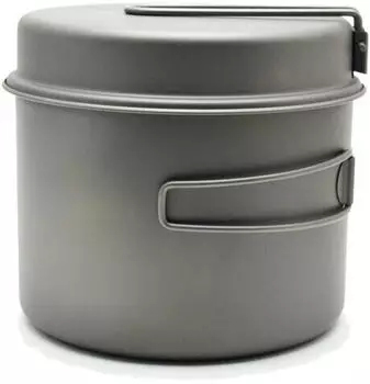 Toaks Titanium Kochtopf mit Pfanne