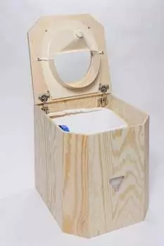 Samhandwerk Holz-Komposttoilette In Vario