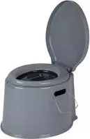 Bo-Camp Tragbare Toilette 7 L Grau