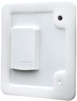 SOG TT WC-Entlüftung für Trockentrenntoilette, Türvariante, weiß
