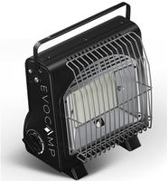 EVOCAMP Tragbare Gasheizung 1,7 kW Leistung, sicherer Betrieb f&uuml;r 227g Kartusche