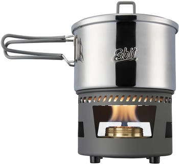Esbit Spirituskocher mit Topf 1,5L (CS1500ST) Esbit Spirituskocher mit Topf 1,5L (CS1500ST)