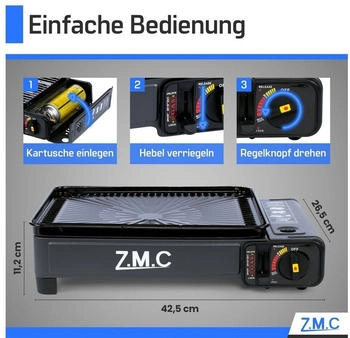 Z.M.C 2-in-1 Gas Cooker