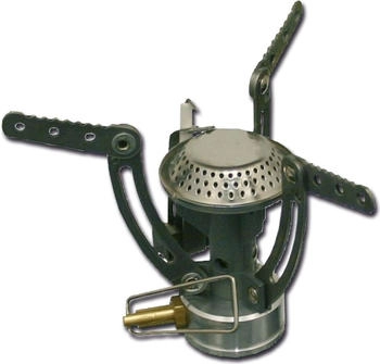 Mil Tec Spider Faltbarer Gaskocher Silber (14911000)