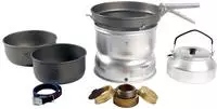 Trangia 160258, Trangia Sturmkocher Set gro&szlig; 25-8 UL-HA Spiritus - mit Wasserkessel