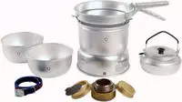 Trangia 140272, Trangia Sturmkocher Set klein 27-2 UL Spiritus - mit Wasserkessel uni