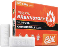 Esbit 35016, Esbit Trockenbrennstoff-Tabletten 20 x 4 g