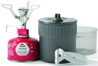 Mini-Kocher-Set MSR Mini Stove Kit + PocketRocket 2 grau