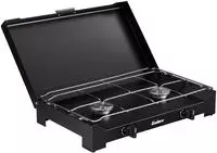 Enders Gaskocher "Campingkocher Dalgety Black 2" Stahl 49 cmx32 cm BxH: 49x9 cm