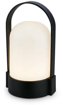 Briloner Table Lamp dimmable wireless IP44 touch, black