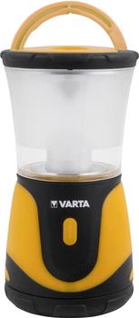 VARTA Camping Lantern 4D 9 Watt schwarz/orange