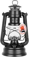 Feuerhand 276-MATTSCHWARZ, Feuerhand Sturmlaterne "Baby Special 276" - mattschwarz