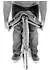 Campwerk Faltstuhl 54x40cm grau