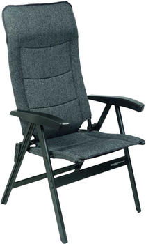 Westfield Avantgarde Noblesse camping chair, gray melange