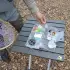 GCI Compact Camp Table 20 Campingtisch, schwarz Chrome