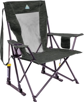 GCI Comfort Pro Rocker Schaukelstuhl, XL, 64,2x96,2x95,7cm, Heathered Charcoal