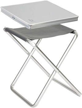 Bo-Camp Tischplatte für Hocker, Aluminium, grau Bo-Camp Tischplatte für Hocker, Aluminium, grau
