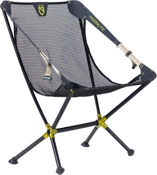 Nemo Moonlite Reclining Camp Chair Faltstuhl, black pearl
