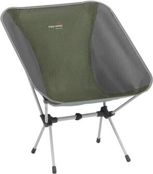 easy camp Willow Compact Campingstuhl, 53x51x34cm, grün/grau