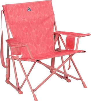 GCI Kickback Rocker Schaukelstuhl, Leaf Soft Pink