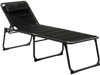 Travellife Barletta Campingliege, 200x67x95 cm, schwarz Travellife Barletta Campingliege, 200x67x95 cm, schwarz