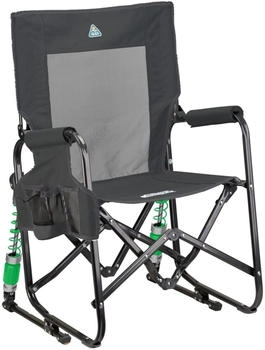 GCI Adjustable Rocker Faltstuhl, Dark Charcoal