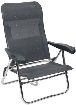 Crespo CR AL-205/40 Strandstuhl, dunkelgrau
