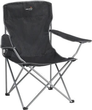 easy camp Spruce Armlehnstuhl, 85x48x90cm, schwarz
