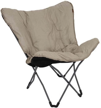 Bo-Camp Redbridge Schmetterlingsstuhl, L, beige
