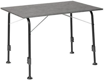 Dukdalf Majestic Elegant Tisch, schwarz/grau, 115x70cm