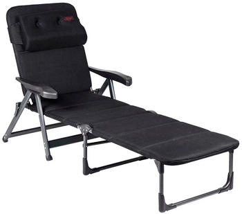 Crespo Sonnenliege AP/233 Air Deluxe schwarz