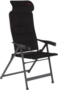 Crespo AP/240 Air-Deluxe Compakt Campingstuhl Modell 2025 Größe L schwarz