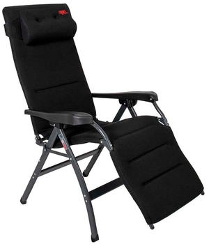 Crespo Recliner Air Deluxe Relaxsessel schwarz