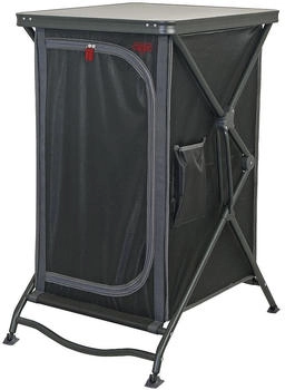 Crespo AP 103 Aufbewahrungsschrank 78 x 57 x 99 cm schwarz/grau