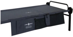 Disc-O-Bed Organizer Seitentasche für Single L und Sol-O-Cot Feldbett schwarz