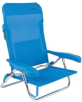 Crespo AL/221-M Beach Chair Strandstuhl hellblau