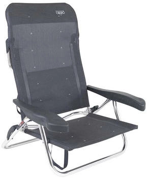Crespo AL/221-M Beach Chair Strandstuhl grau